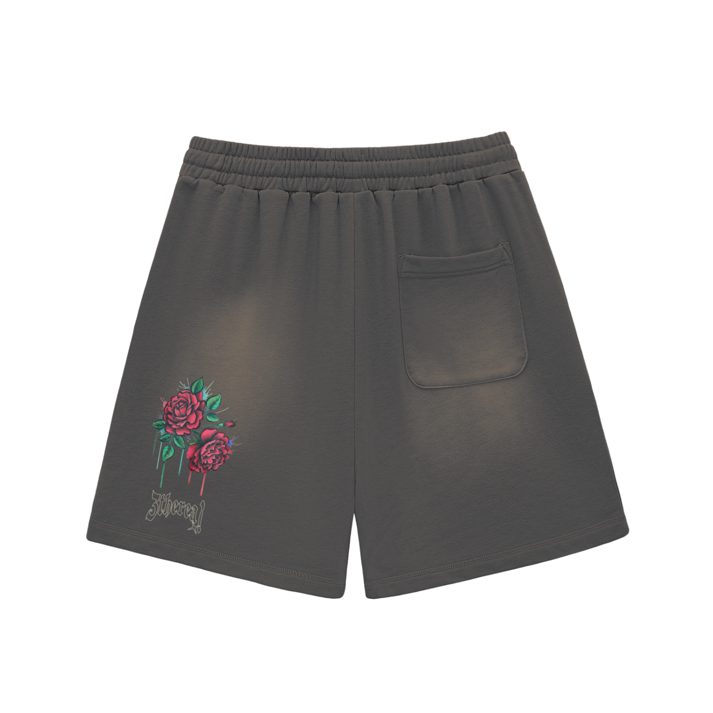 Ethereal Sun Fade Raw Graphic Rose