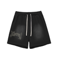Ethereal Sun Fade Raw Shorts