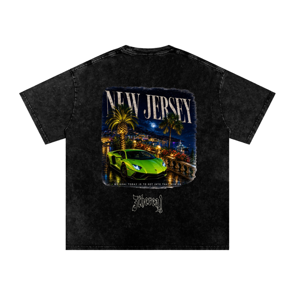 Ethereal Snow Washed New Jersey T-Shirt