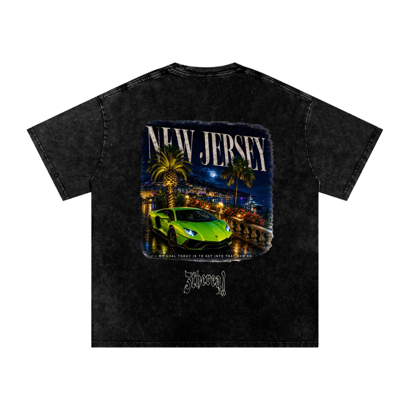 Ethereal Snow Washed New Jersey T-Shirt