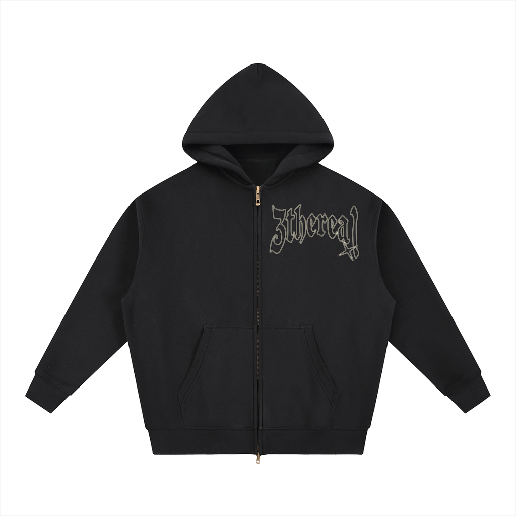 Ethereal Oversized Fleece Jacket