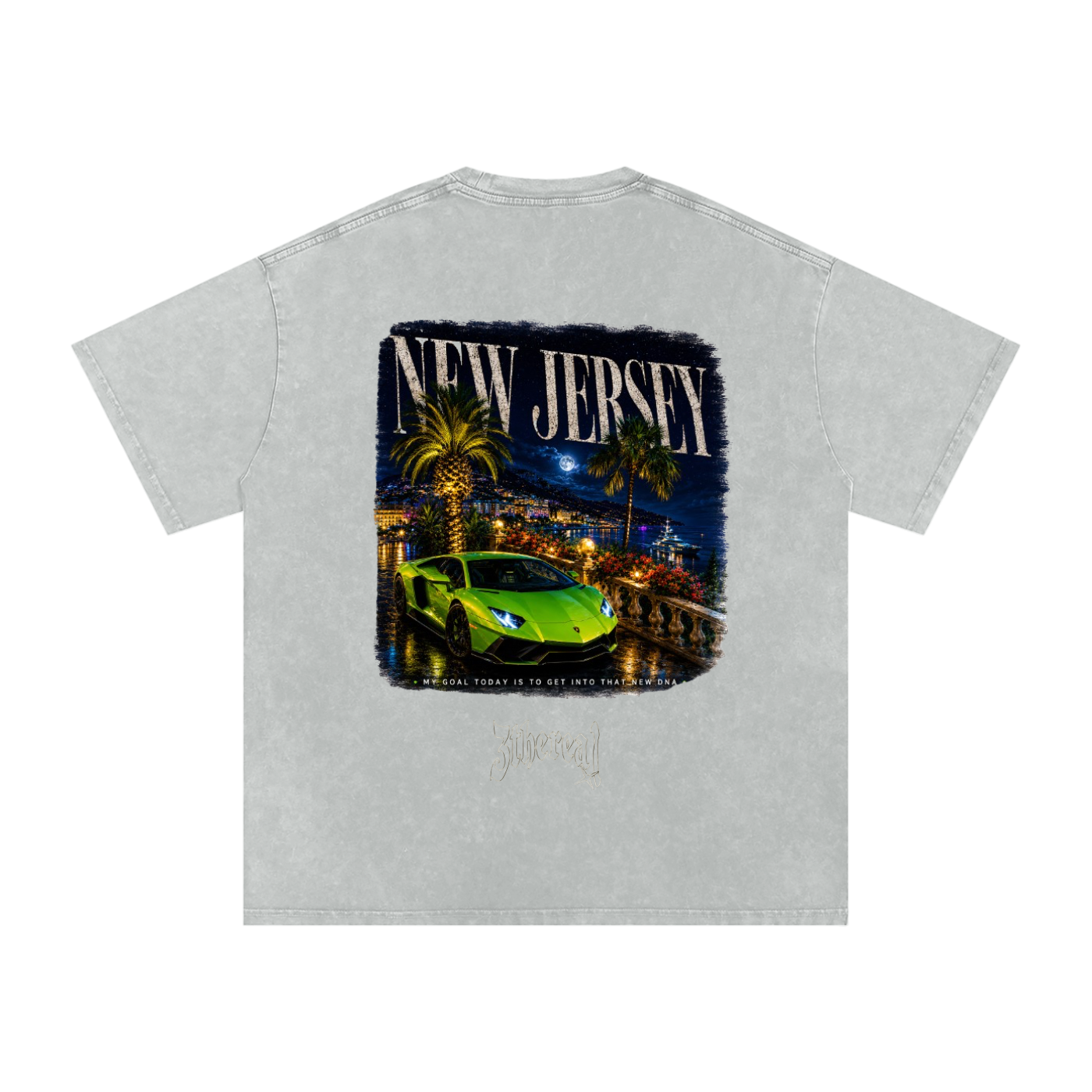 Ethereal Snow Washed New Jersey T-Shirt