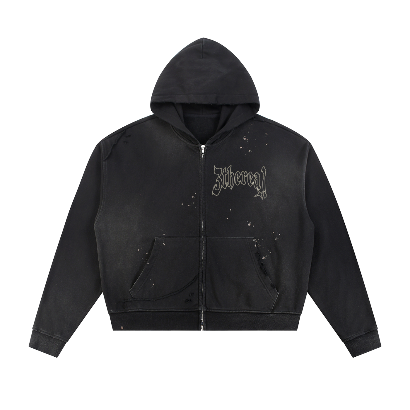 Ethereal Graphic Rose Jacket
