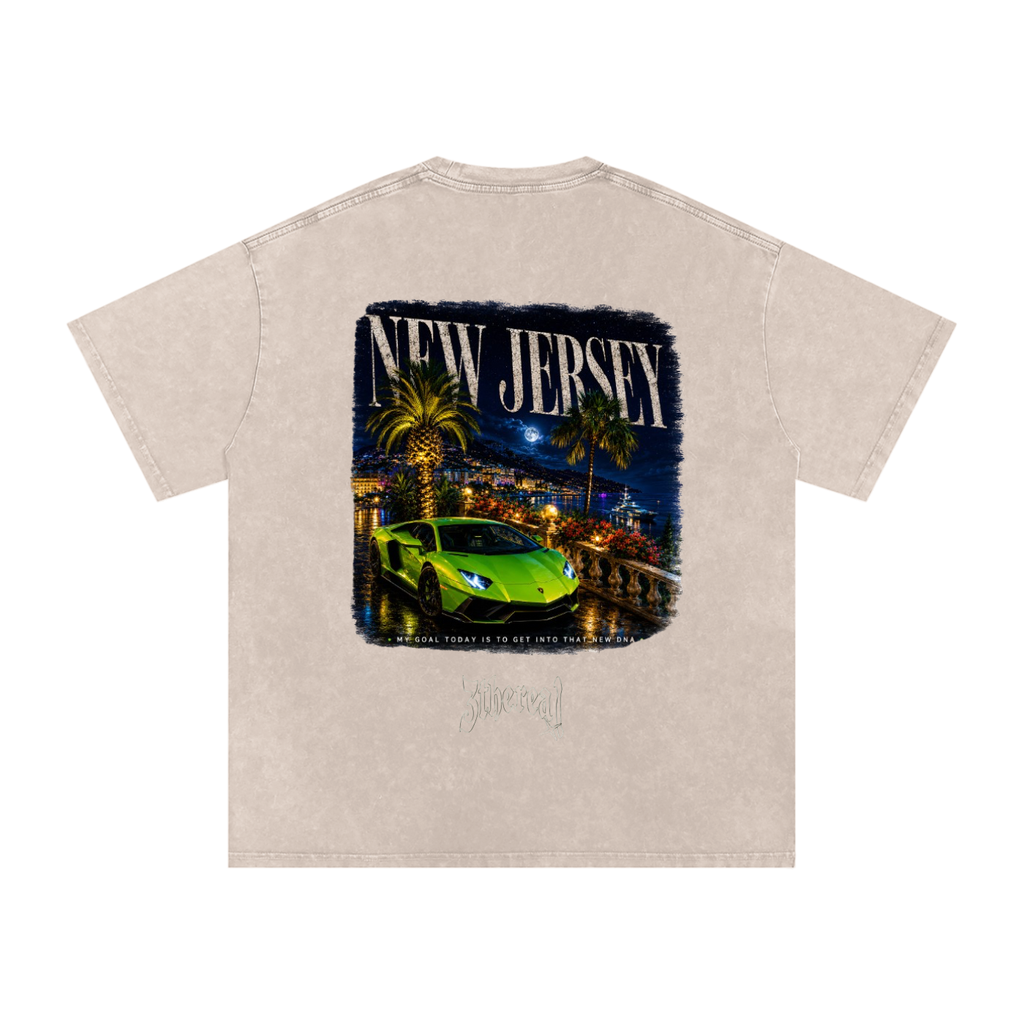 Ethereal Snow Washed New Jersey T-Shirt