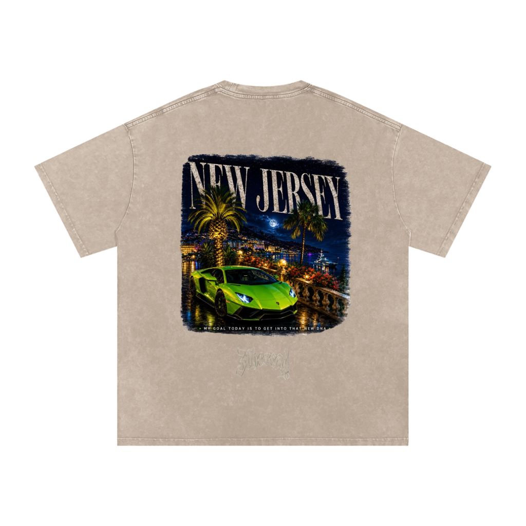 Ethereal Snow Washed New Jersey T-Shirt