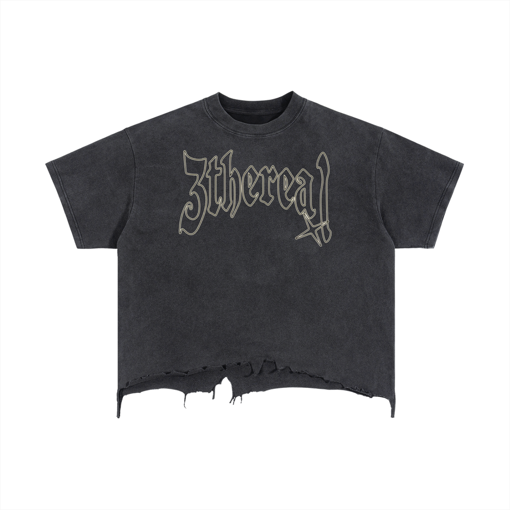 Ethereal ripped design T-Shirt