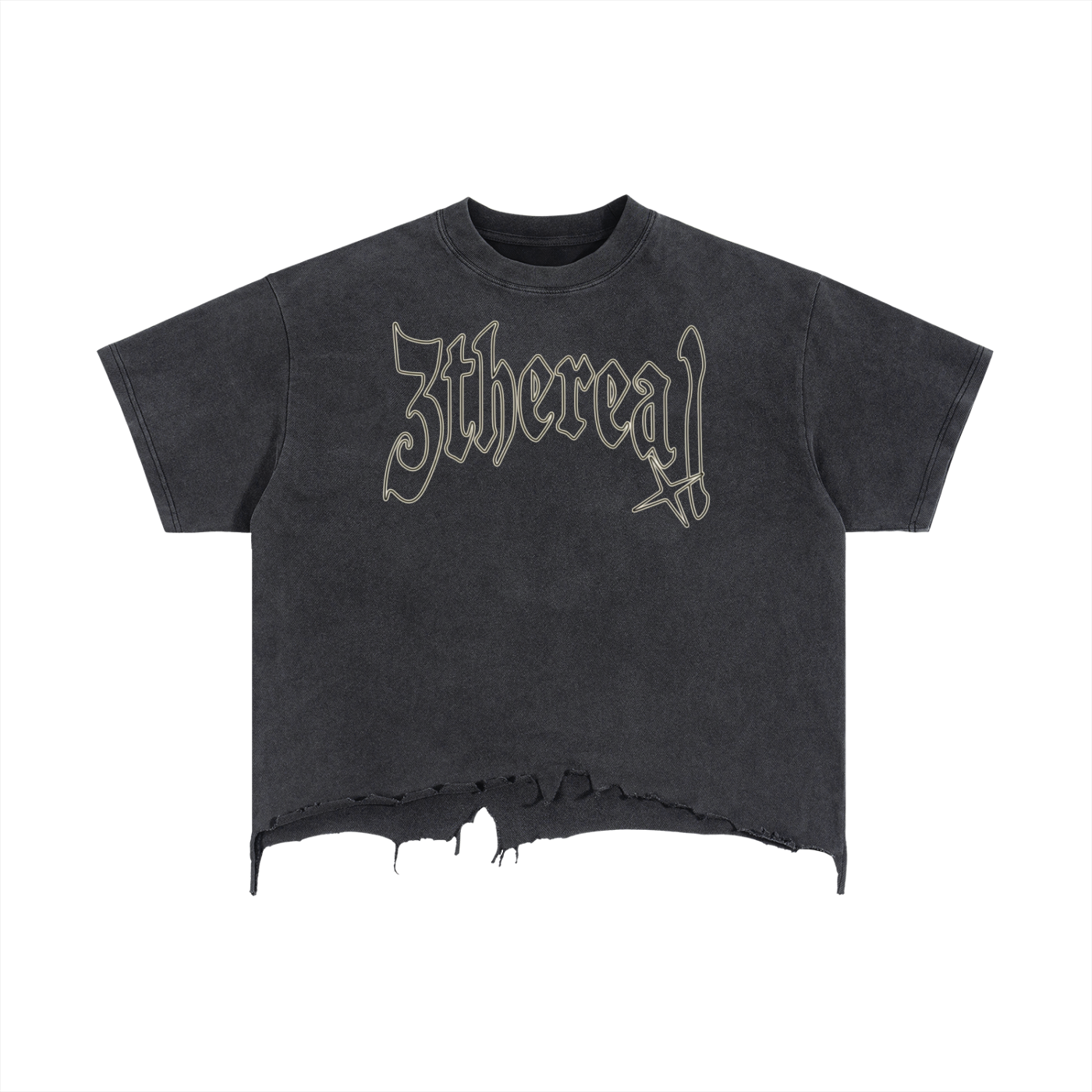Ethereal ripped design T-Shirt