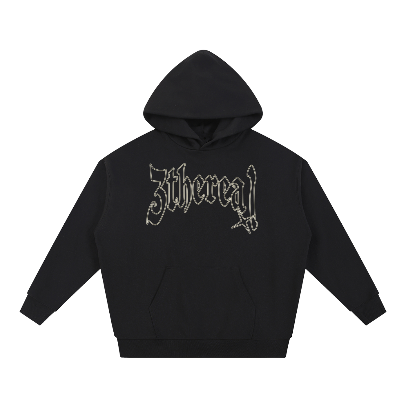 Ethereal Graphic Rose Hoodie